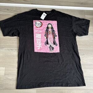 Demon Slayer Nezuko Black T-Shirt XL New With Tags Hot‎ Topic